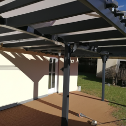 Réaménagement de pergola en aluminium Valenciennes